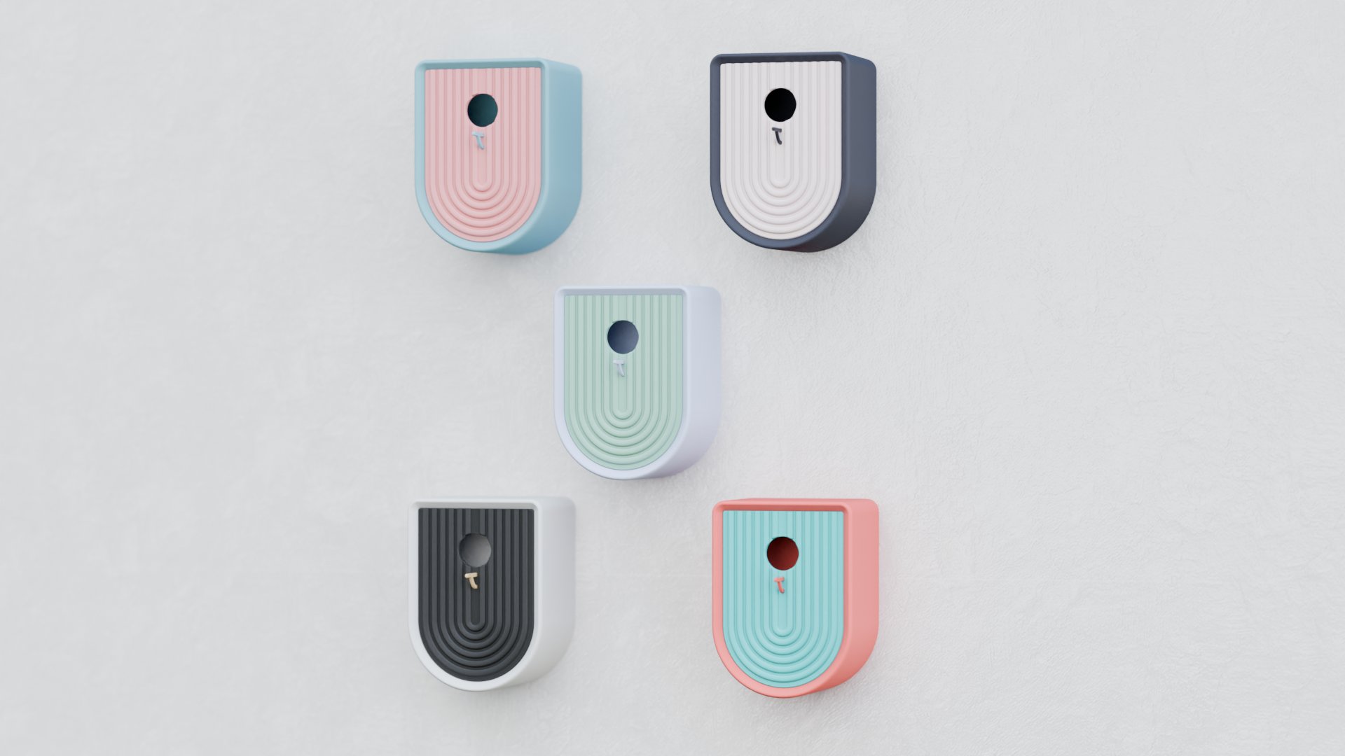 Modern Minimal Bird House