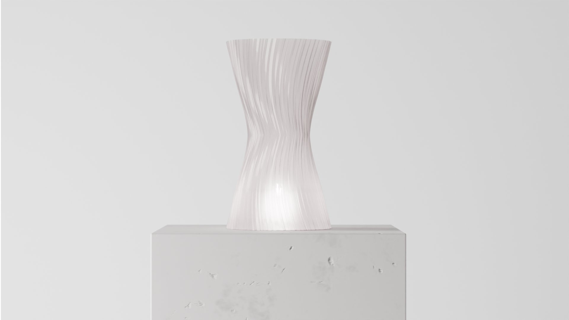Hex Taper Twist Lamp wireless