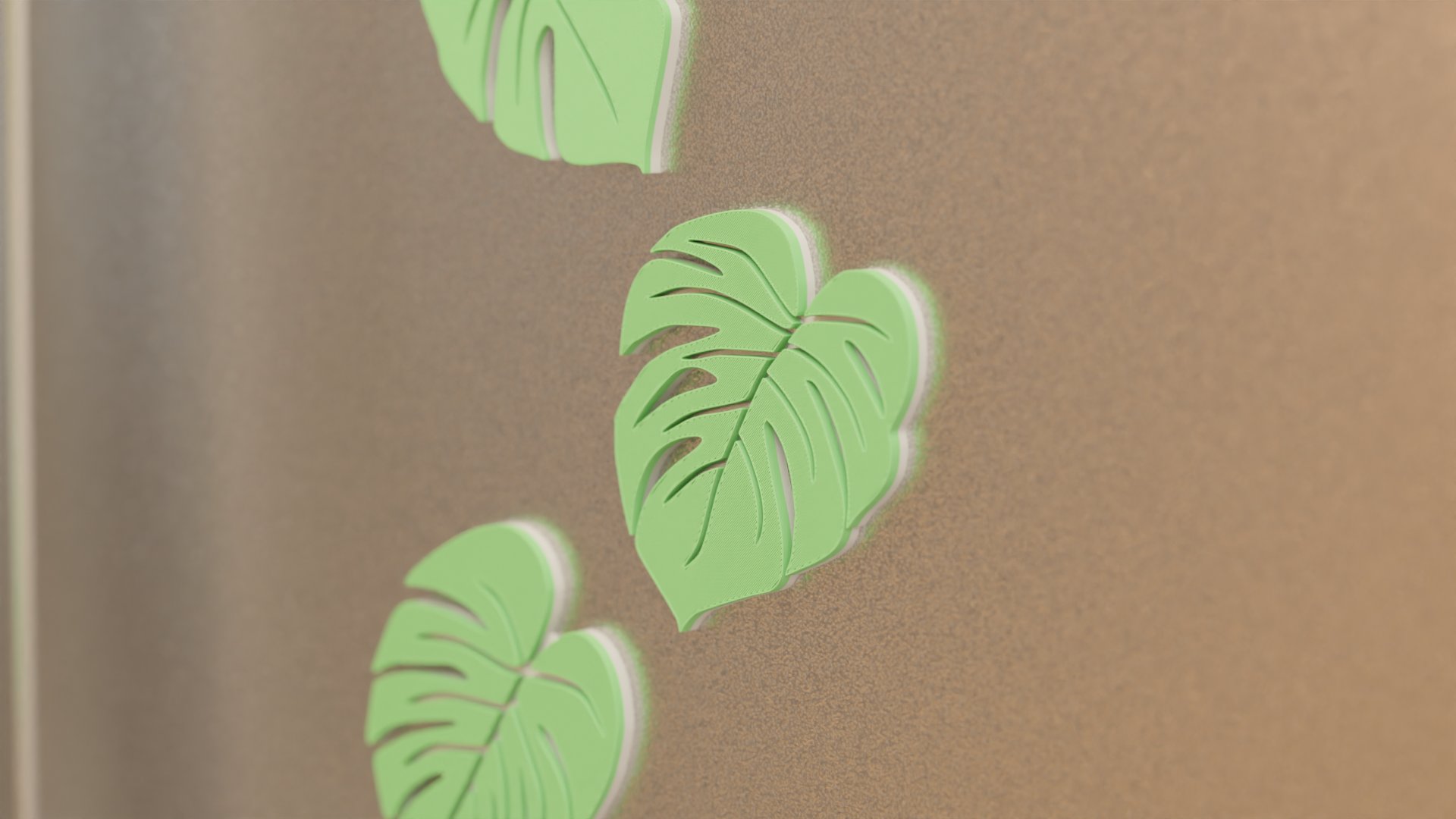 Monstera Magnets
