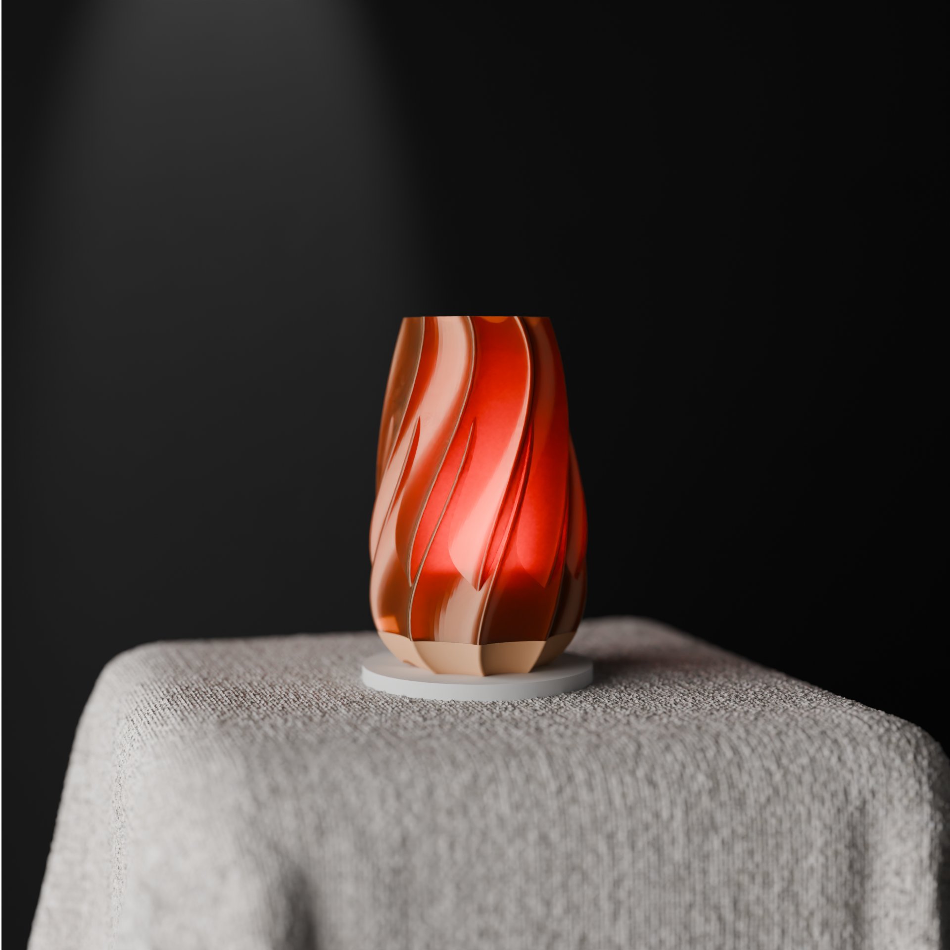 Organic Lamp Double Flame