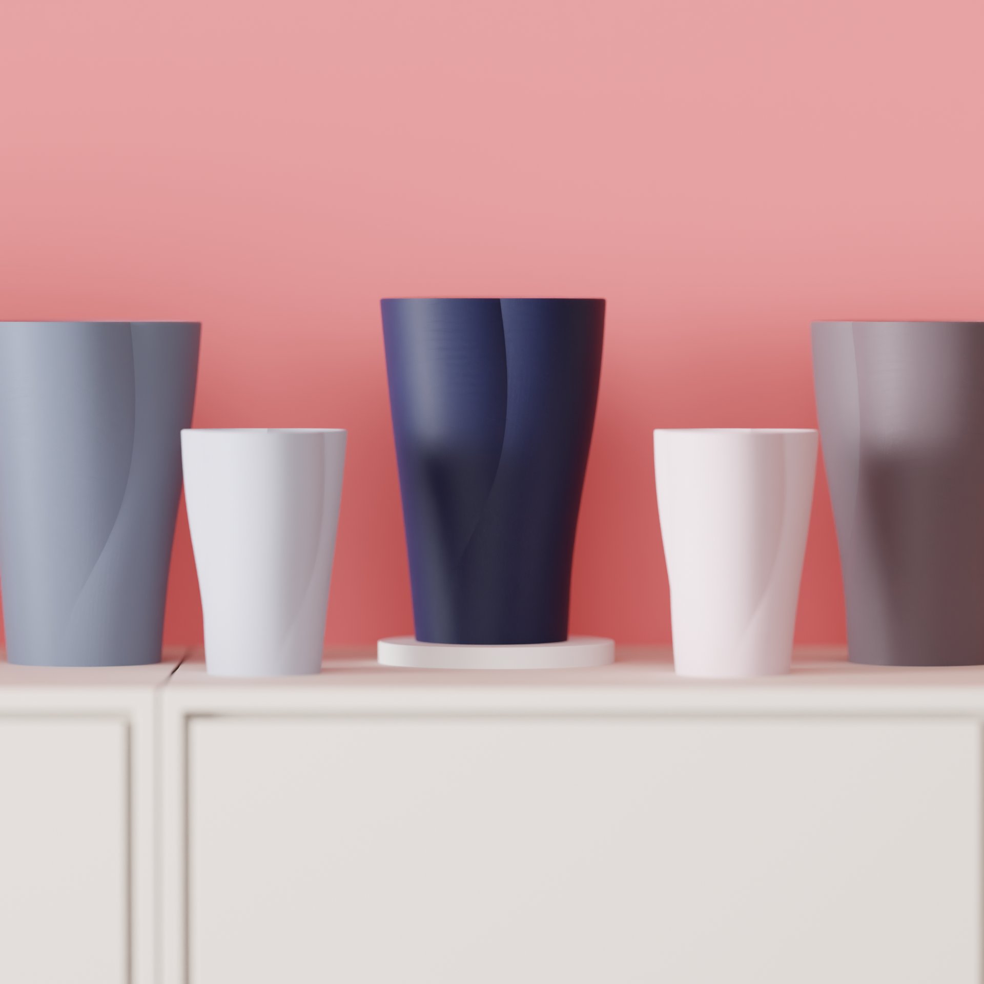 Tri Twist Vase