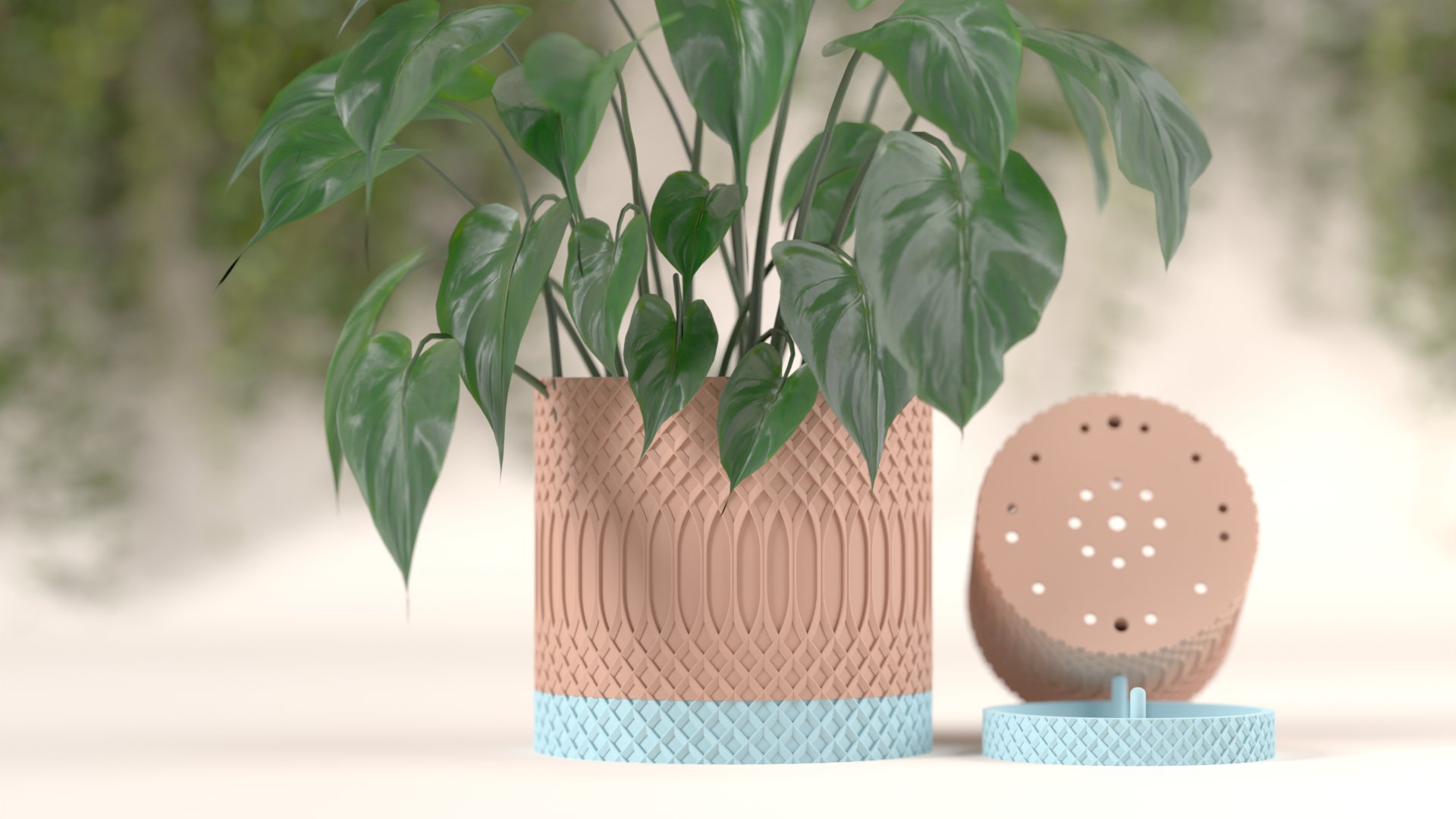 Two Part Pattern Planter