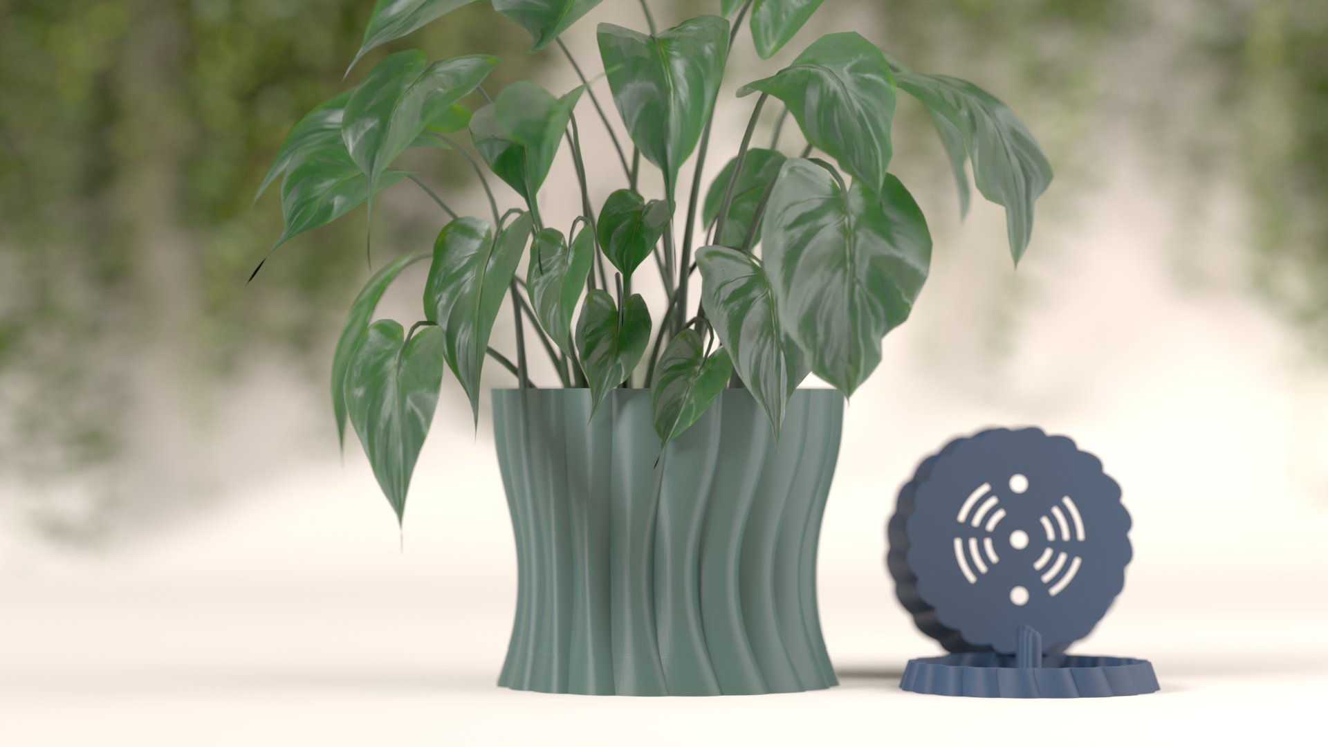 Two Part Planter Swoopy