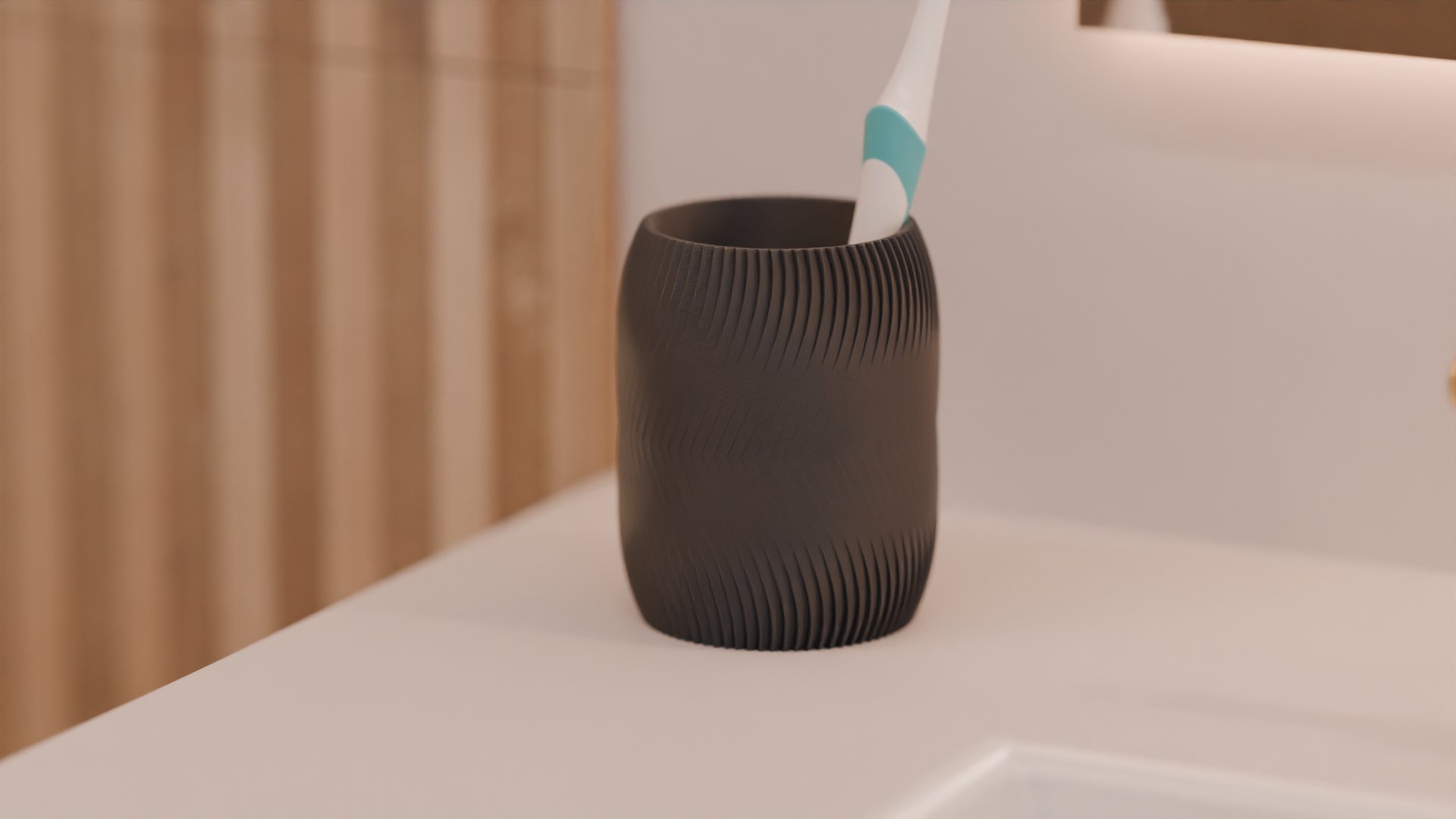 Modern Toothbrush Holder