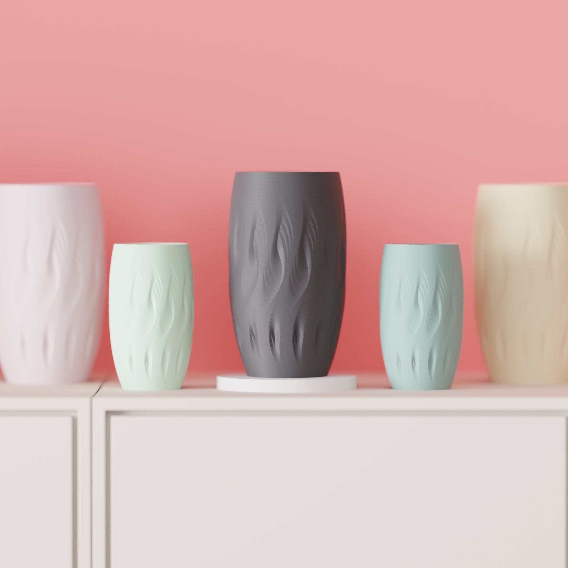 Flame-Twist-Vase