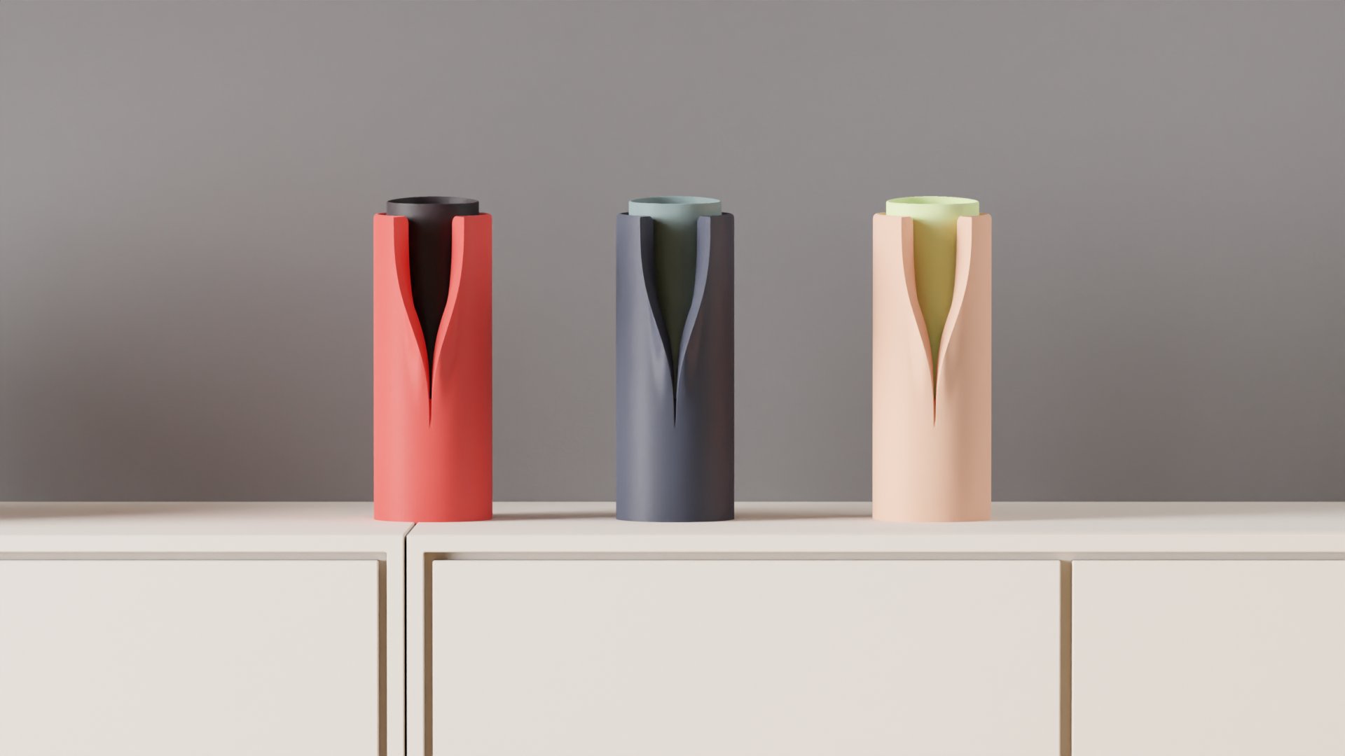 Collared Vase