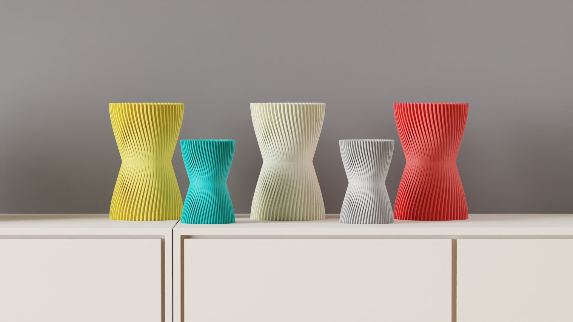 Hourglass Vase