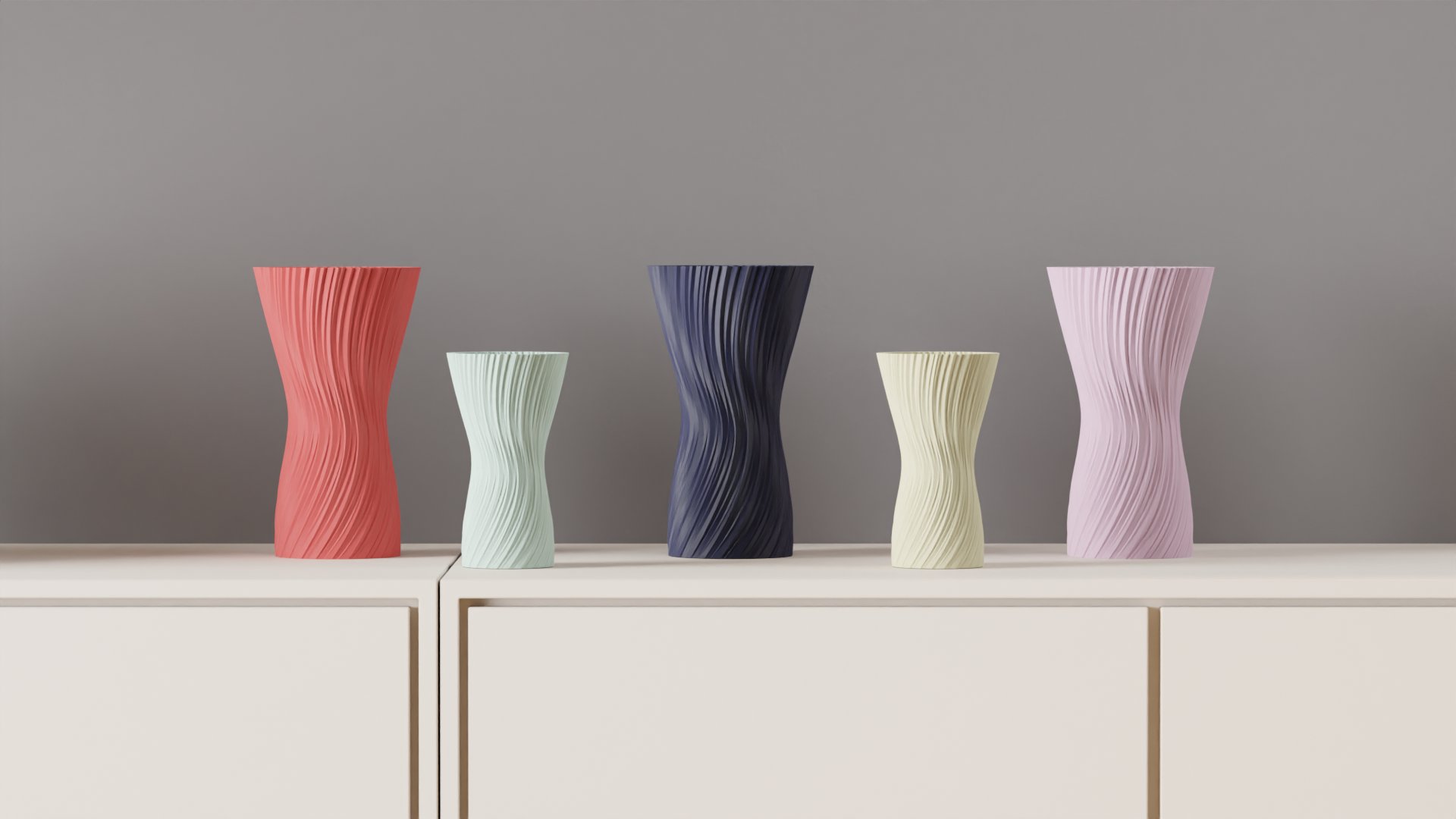 Phased Twist Vase